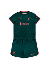 Liverpool Babytruitje 3e tenue Kind 2022-23 Korte Mouw (+ Korte broeken)